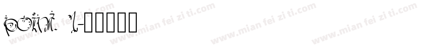point 1字体转换
